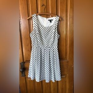Black and White Polka Dot Dress
